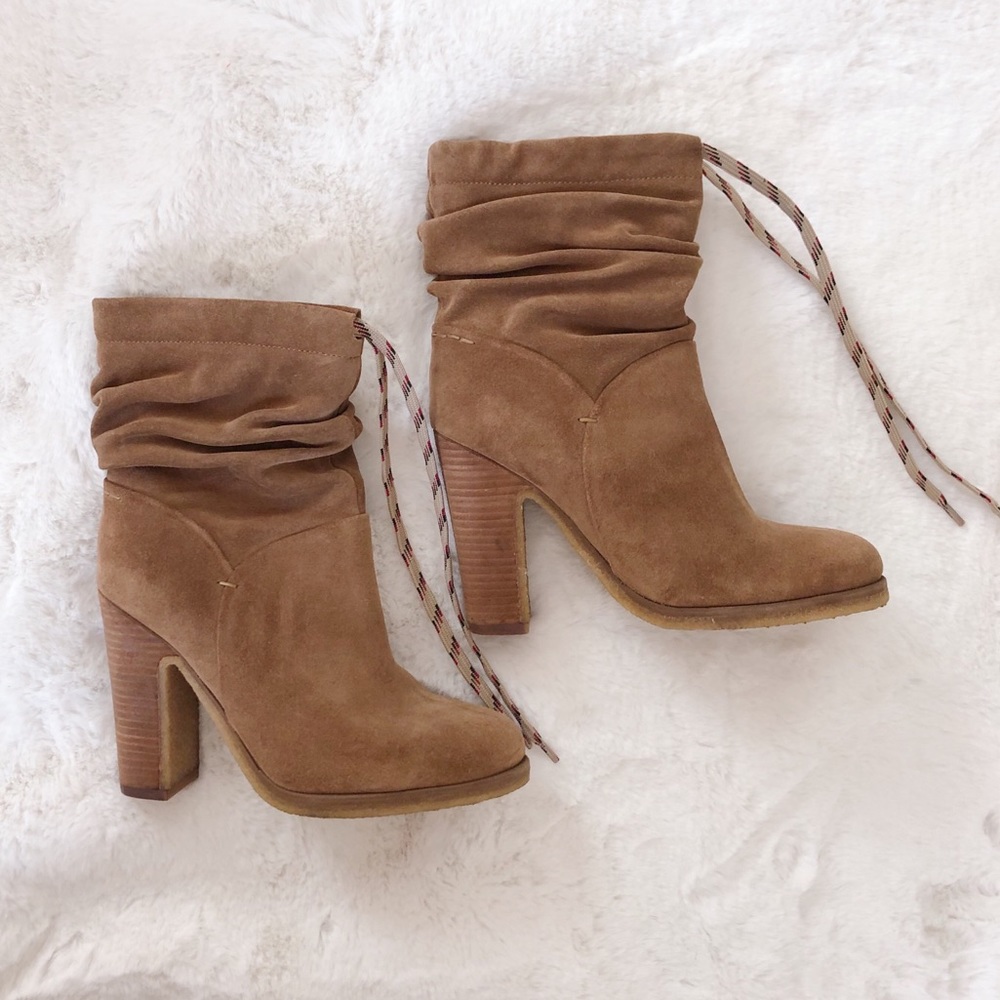 See by Chloé Jona Slouchy Suede Booties